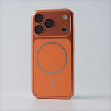 Solid Color Magnetic Charge Case For iPhone