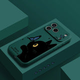 Butterfly Cat Silicone Phone Case For iPhone