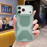 Jelly-like Mesh Soft Silicone Phone Case For iPhone