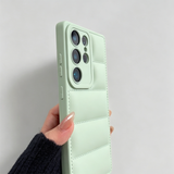 Down-filled Phone Case with Wrist Strap For Samsung