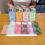 Jelly-like Mesh Soft Silicone Phone Case For iPhone
