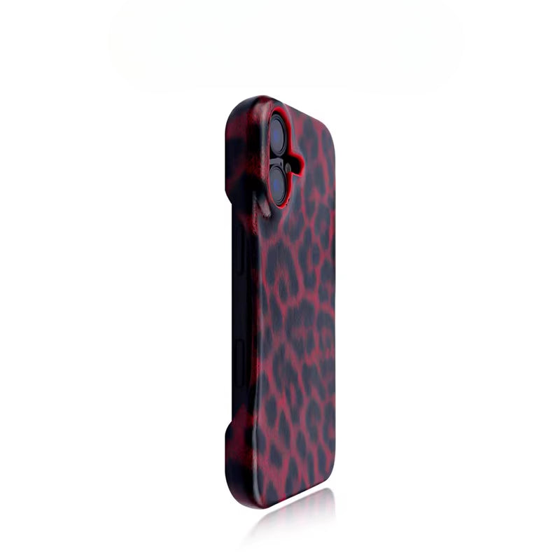 Leopard Print Leather Phone Case For iPhone