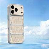 Honeycomb Heat Dissipation Magnetic Phone Case  for iPhone