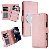 2 in 1  Wallet Magnetic Case For iPhone