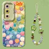 Flower Silicone Shockproof Phone Case For Samsung