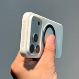 Ultra-thin Mesh Magnetic Phone Case For iPhone