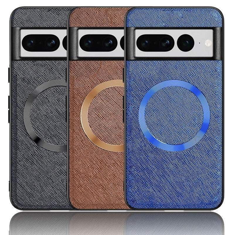 Custodia magnetica in pelle PU per Google Pixel 