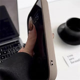 Custodia per telefono in silicone 3D Love carina per iPhone 