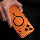 Metal Frame Magnetic Phone Case For iPhone