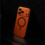 Metal Frame Magnetic Phone Case For iPhone
