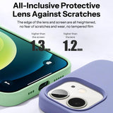 Custodia protettiva morbida in silicone liquido originale per iPhone 