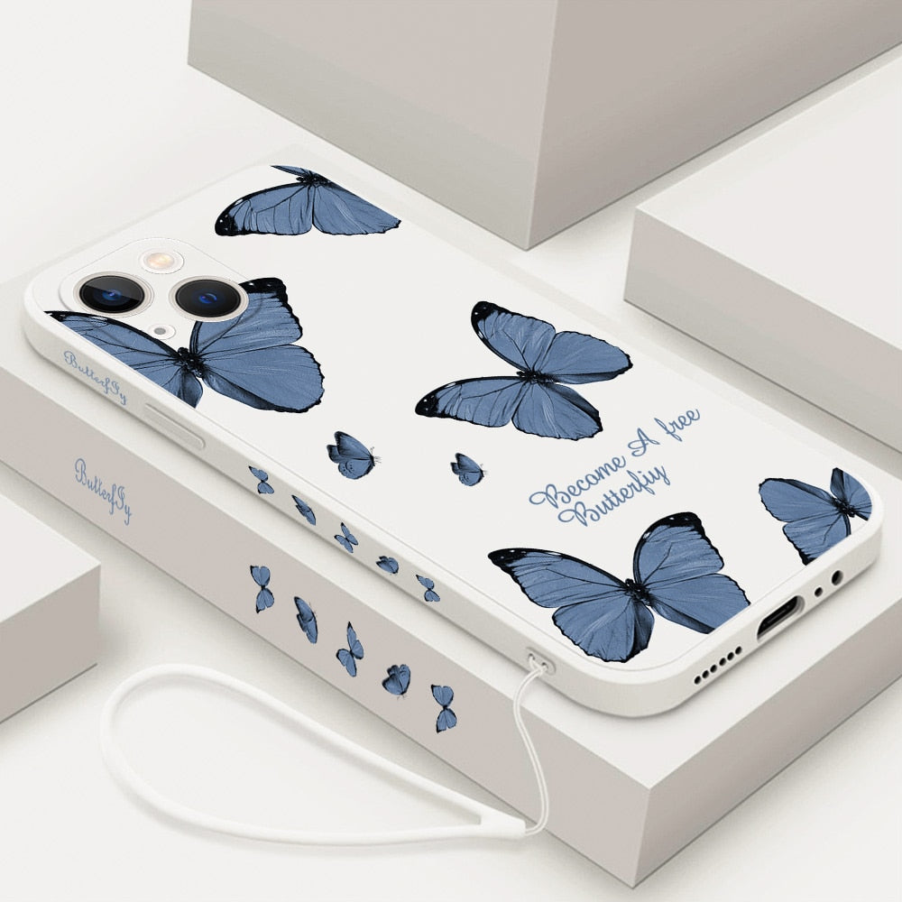 Custodia a farfalla per iPhone 