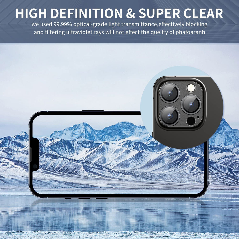 Protezione completa dell'obiettivo della fotocamera per iPhone 