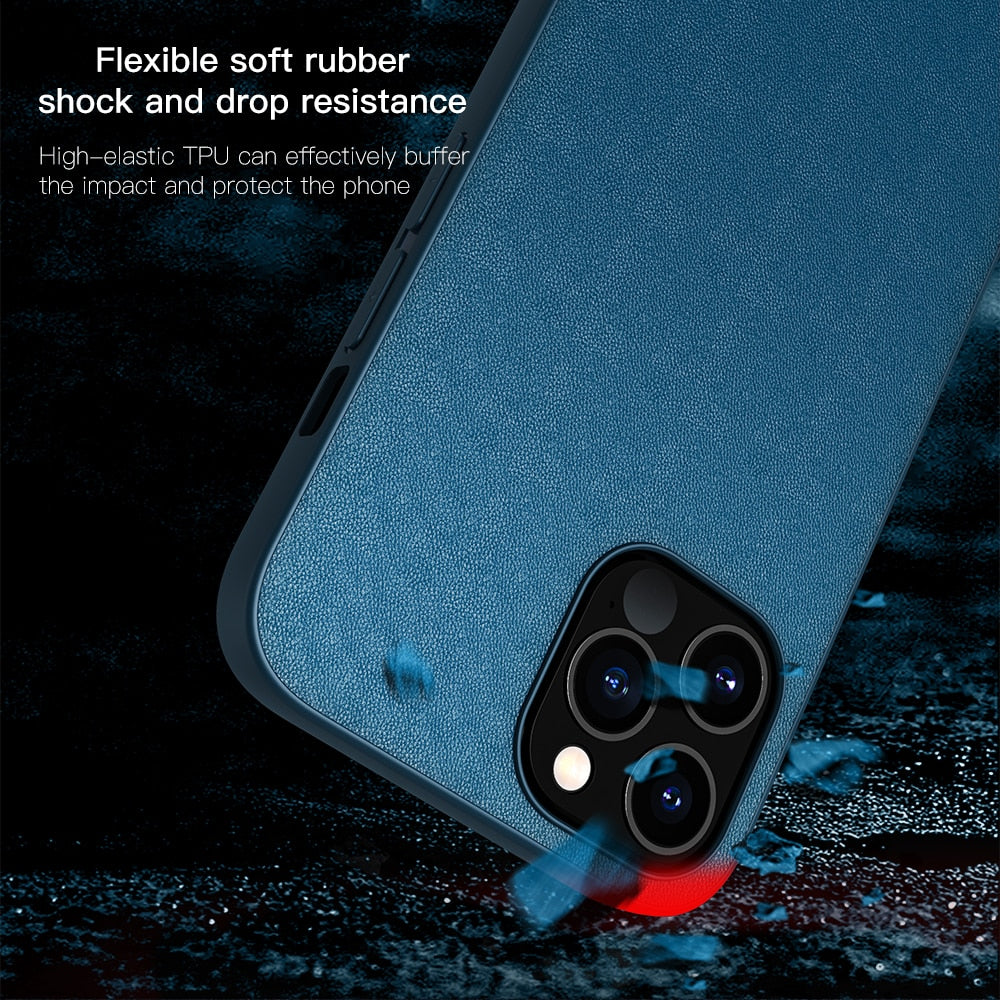 Custodia in pelle PU per iPhone 