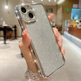 Custodia di lusso con diamanti glitterati per iPhone 