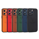 Custodia morbida in silicone in pelle antiurto per iPhone 