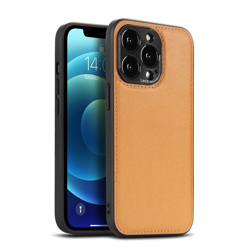 Custodia antiurto in pelle PU per iPhone 